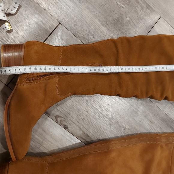 Dune London Over-the-Knee Suede Boots - Picture 3 of 7